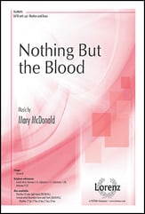 Nothing but the Blood SATB choral sheet music cover